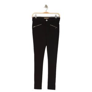 Democracy Ab Tech Double Zip Ponte Pants Black Size 12